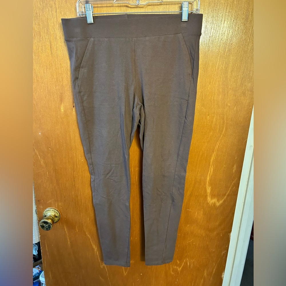 Torrid Brown Leggings with Pockets